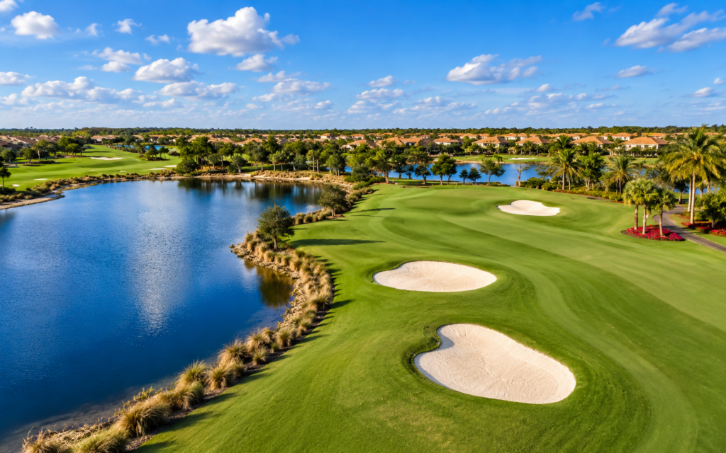 esplanade by rivergrass golf course collier county florida